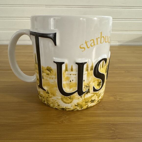 2003 Starbucks Barista Tuscany Coffee Mug/Cup La Dolce Vita Italian Edition II - Picture 1 of 6